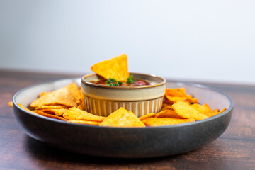 Mexican Tomato Salsa tortilla chips
