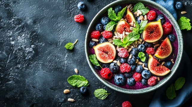 fresh fruit salad - Powered by Adobe