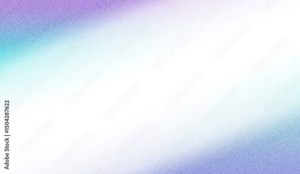 Poster abstract diagonal black line with cyan glow on gradient background.