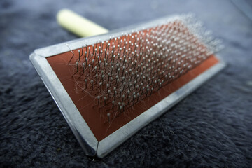 Cat hair comb