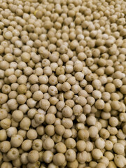 Chickpeas in a market