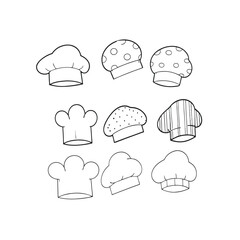 Different Style Chef Hats
