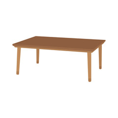 Simple Modern Flat Design Table