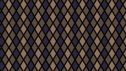 Fototapeta premium Argyle Vector Pattern. Christmas Background. Golf Textile Print. Emerald Diamonds with Gold Accent Lines. Seamless Pattern Tile. Argyle vector pattern. Argyle Seamless pattern for holidays.