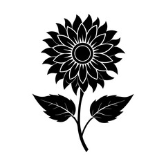 Flower Silhouette vector illustration