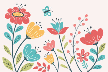 Vibrant yellow sunflowers stand tall against a clear blue sky, their cheerful faces soaking in the bright sunshine