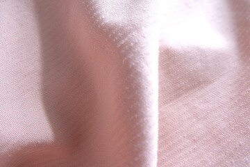 Fototapeta premium Blur Soft pink abstract pattern fabric texture, backdrop, background