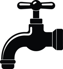 faucet with water drop