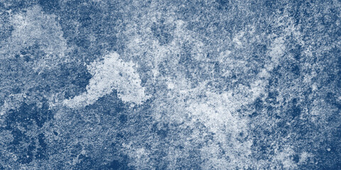 Abstract Digital Painting with a Blue Canvas and Cloud-Shaped White Center

