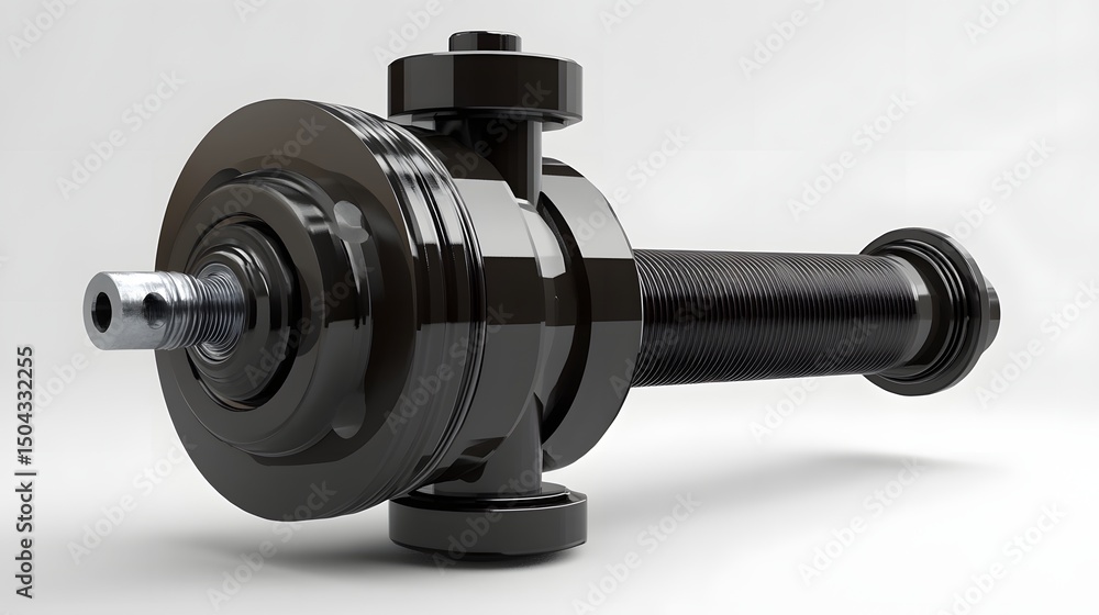 Poster sealing techniques for threaded valves in open flow applications