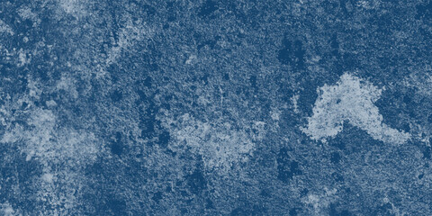 Artistic Weathered Surface in Blue with Central Cloud-Resembling Shape

