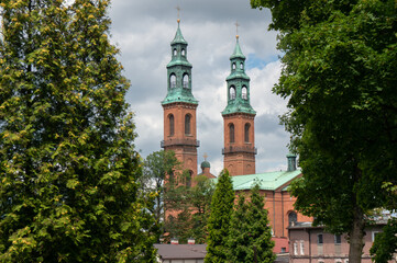 Towers of Basilica of Blessed Virgin Mary and Saint Bartholomew (Bazylika Najświętszej Marii...