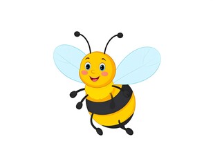 Fototapeta premium Cartoon bee illustration