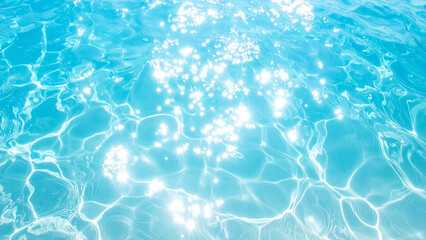 Obraz premium キラキラな水面の背景