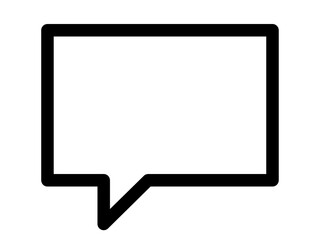 tablet pc with speech bubble