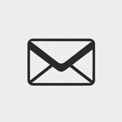 Email message inbox mail communication envelope letter contact send receive newsletter marketing graphic icon silhouette
