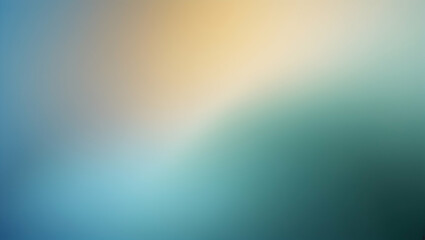 Soft gradient background in calm shades of teal blue beige and white for website design