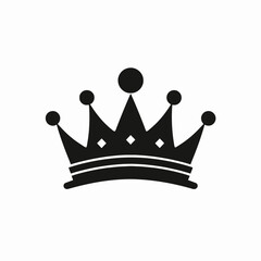 Crown king queen royal tiara princess prince monarchy kingdom coronation regal power symbol icon silhouette