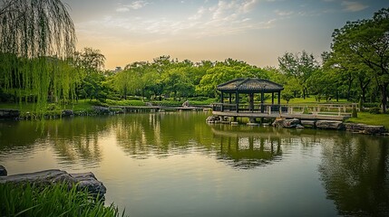 Obraz premium lake in thailand