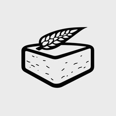 Cake wheat grain bakery dessert food sweet delicious pastry baked goods confectionery treat flour ingredient recipe 100 silhouette