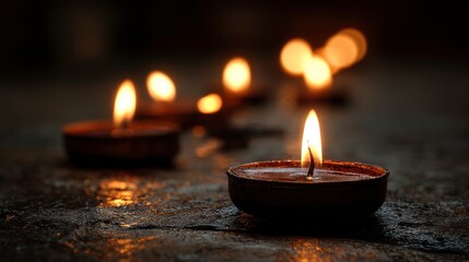 A candle lighting another in the dark, inspiration spreads quietly 