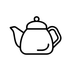 teapot isolated on white