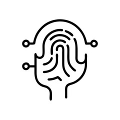 Naklejka premium vector illustration of a girl