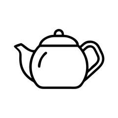 teapot isolated on white background