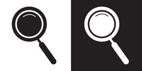 Zoom icon. Vector illustration. EPS 10/AI