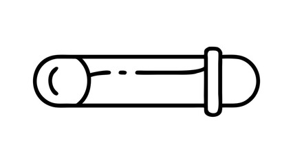 vector illustration of a glass of wine