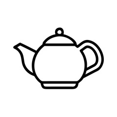 teapot isolated on white