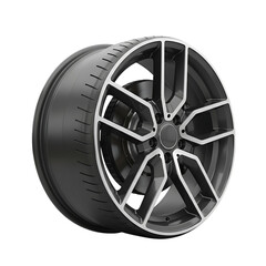 Obraz premium Black Alloy Wheels
