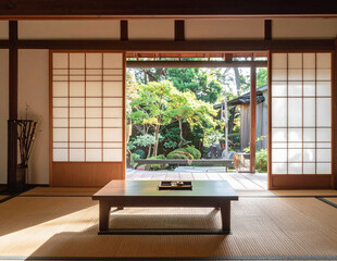 一般的な日本家屋の画像