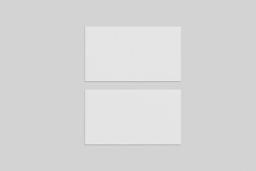 Simple design business card mockup