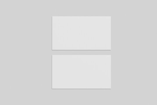 Simple design business card mockup
