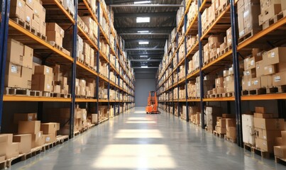 Navigating the Labyrinth Boxes and Shelves An Inside Look at Warehouse Storage