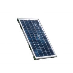 Solar panel on a white isolated background, showcasing its structure and design for renewable energy applications and sustainable solutions.
