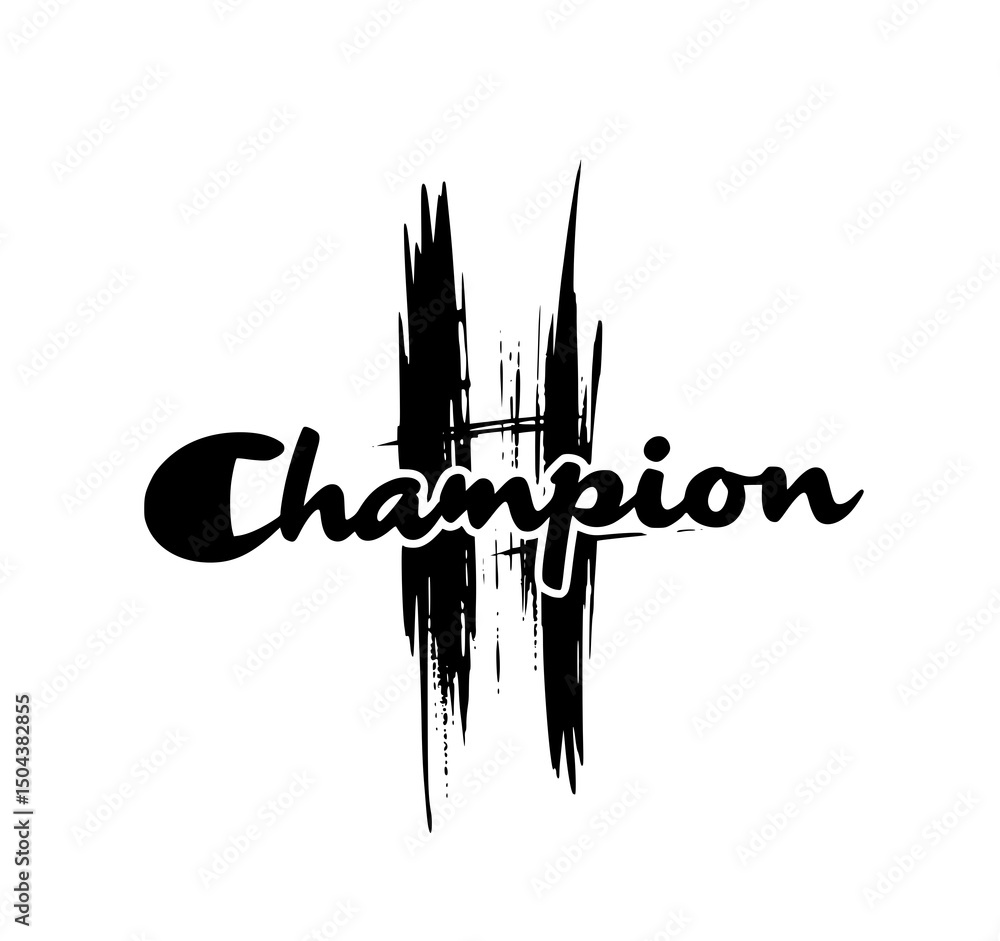 Poster champion: the word 