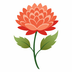 vector illustration of a flower