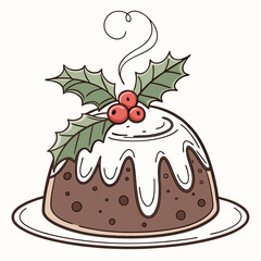 chocolate cake with cherry