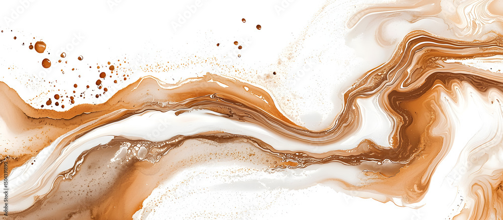 Aufkleber the abstract watercolor design created a beautiful pattern with an interesting mix of textures resem