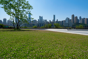 Park Plaza and Office Building of Chongqing International Financial Center, China