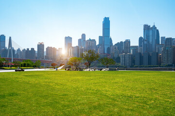 Park Plaza and Office Building of Chongqing International Financial Center, China