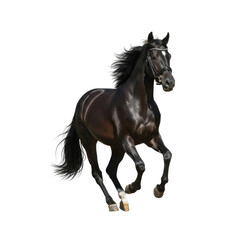 Naklejka premium horse isolated on white 4k backgroundless cutout