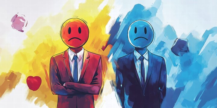 Doppia Espressione, Emozioni Contrastanti