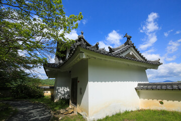兵庫県勝岡市　出石城　本丸西隅櫓