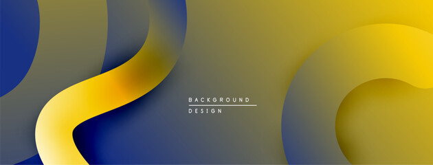 Abstract fluid shapes, vibrant colors, modern design. Smooth gradients create dynamic visual flow. Minimalist aesthetic.