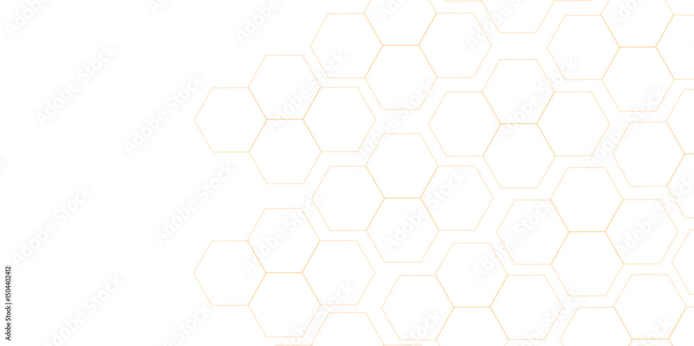Poster abstract white hexagon concept background. seamless pattern with hexagon. hexagonal white hexagons h