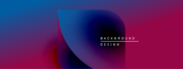 Abstract gradient background. Blue, purple, pink hues blend smoothly. Minimalist design with text element background design. Modern aesthetic.