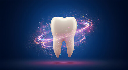 Shining Bright: A Sparkling Clean Tooth, Dental Health, Oral Hygiene